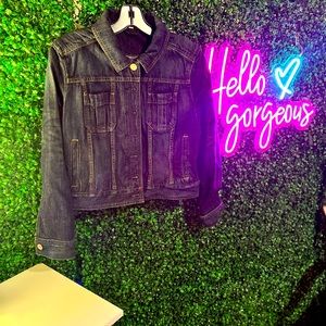 Express Crop Jean Jacket